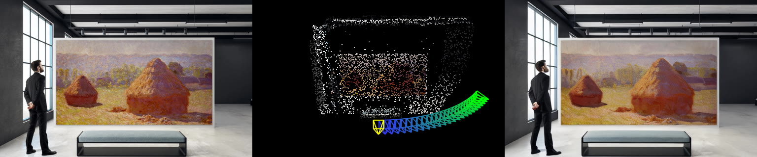 CamCtrl3D: Single-Image Scene Exploration with Precise 3D Camera Control